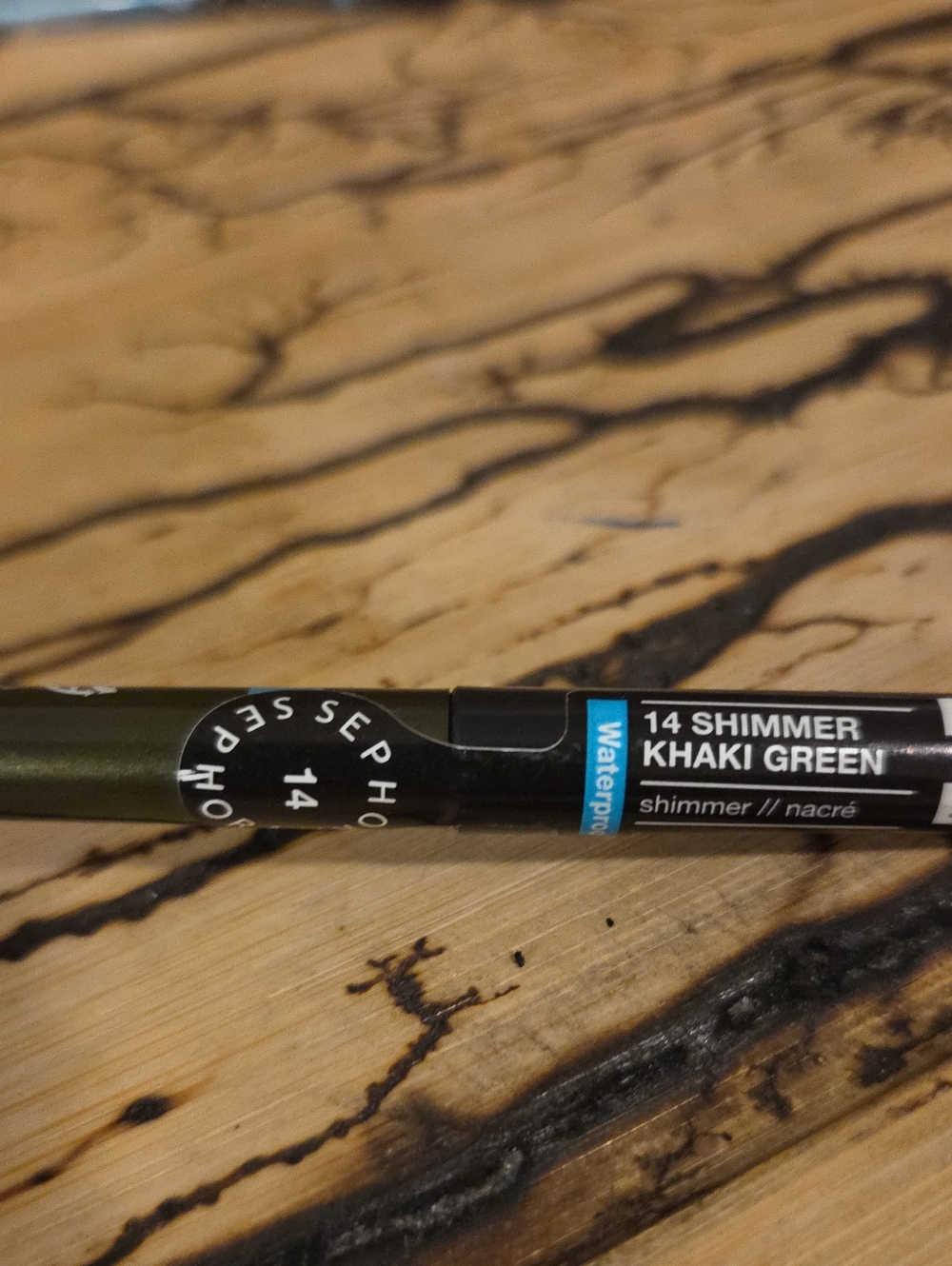 Sephora 12H Retractable Eyeliner in #14 Shimmer Khaki Green New Sealed - Picture 2 of 4